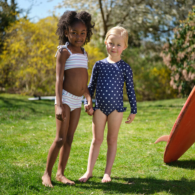 Girls Atlantic Dot Rashguard One Piece - One Pieces - 3