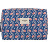Navy Primrose Interior Coated Travel Pouch - Bags - 1 - thumbnail