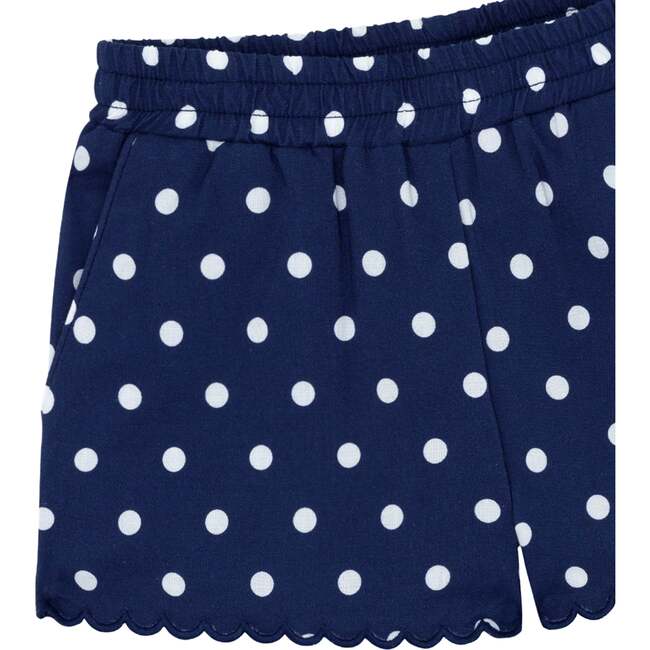 Girls Atlantic Dot Scalloped Short Set - Mixed Apparel Set - 6