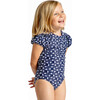 Girls Ditch Plains Daisy Puff Sleeve One Piece - One Pieces - 5 - thumbnail