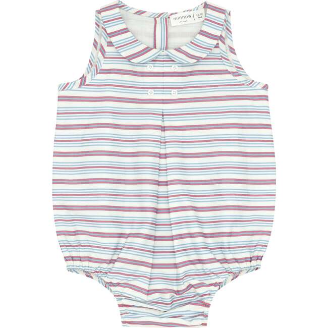 Baby Vintage Stripe Bubble Romper