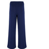women's navy wide leg knit pant - Pants - 6