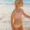 Girls Swizzle Stripe Bandeau Bikini - Two Pieces - 2
