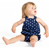 Baby Atlantic Dot Scalloped Bubble Romper - Rompers - 6