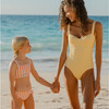 Girls Swizzle Stripe Bandeau Bikini - Two Pieces - 6