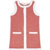 Girls East End Red French Terry Dress - Dresses - 1 - thumbnail