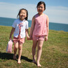 Girls Regatta Red Paisley Scalloped Short Set - Mixed Apparel Set - 4