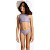 Girls Maritime Stripe Double Bow Bikini - Two Pieces - 4