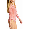 Girls Regatta Red Paisley Rashguard One Piece - One Pieces - 5 - thumbnail