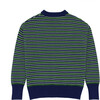 women's evergreen stripe knit sweater - Sweaters - 4