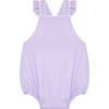 Baby Lavender Stripe Bubble Romper - Rompers - 1 - thumbnail