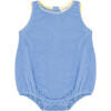 Baby Clearwater Blue French Terry Bubble Romper - Rompers - 1 - thumbnail
