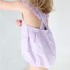 Baby Lavender Stripe Bubble Romper - Rompers - 3