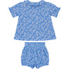 Baby Girls Rosebay Puff Sleeve Bloomer Set - Mixed Apparel Set - 5