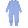 Baby Sky Blue Gingham Pima Footie - Footie Pajamas - 5