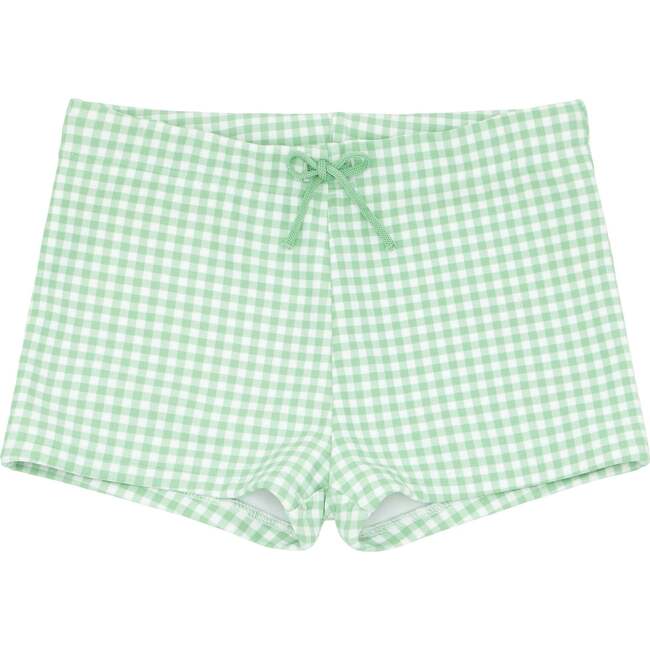 Palm Gingham Brief