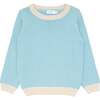 Pacific Blue Knit Sweater - Sweaters - 1 - thumbnail