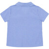 Boys Sky Blue Gingham Short Sleeve Button Down Shirt - Button Downs - 5