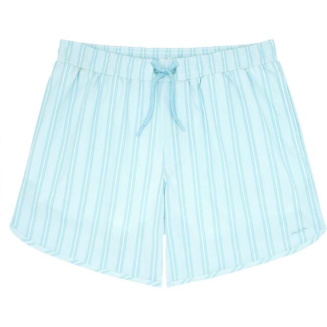Men's Pacific Blue Stripe Classic Boardie
