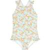 Hawaiian Floral Crossover One Piece - One Pieces - 1 - thumbnail