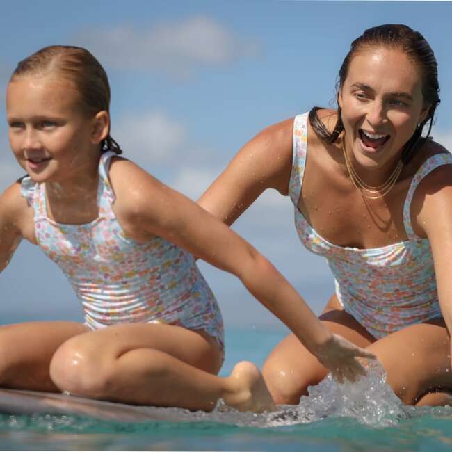 Hawaiian Floral Crossover One Piece - One Pieces - 5