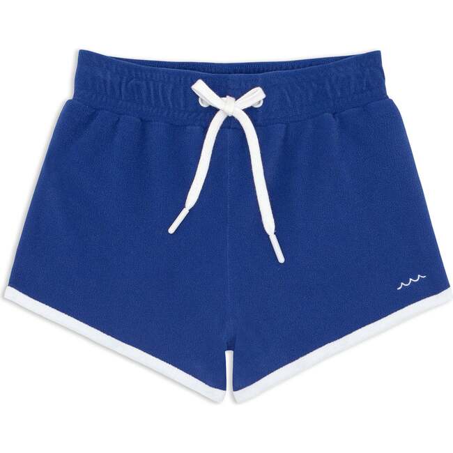 Cove Blue Terry Boardie - Swim Trunks - 1