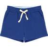 Cove Blue Drawstring Ultra-Soft Twill Shorts - Shorts - 1 - thumbnail