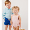 Cove Blue Drawstring Ultra-Soft Twill Shorts - Shorts - 4