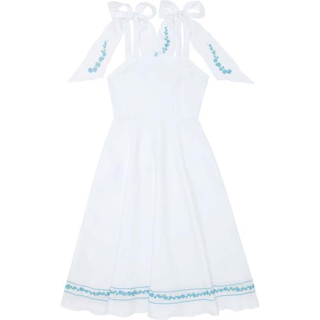 Minnow X Fanm Mon Women's Coconut Grove White Tie Knot Dress - Dresses - 1