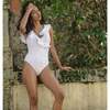 Minnow X Fanm Mon Women's Coconut Grove White Ruffle One Piece - One Pieces - 2