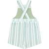 Minnow X Sister Parish Boys Cumberland Stripe Short Overall - Overalls - 5