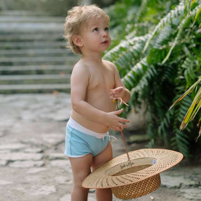 Minnow X Fanm Mon Boys Lagoon Brief - Swim Trunks - 3