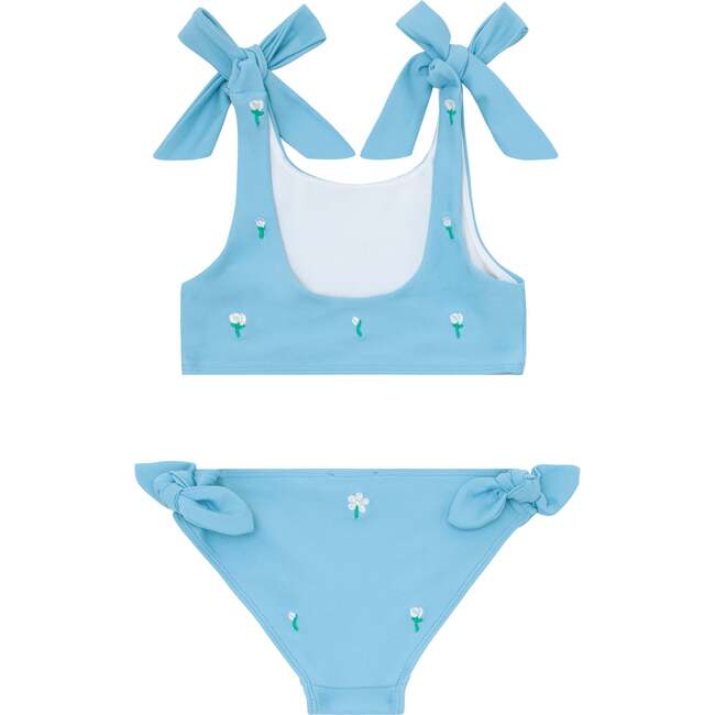 Minnow X Fanm Mon Girls Lagoon Tie Knot Bikini - Two Pieces - 5