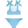Minnow X Fanm Mon Girls Lagoon Tie Knot Bikini - Two Pieces - 5