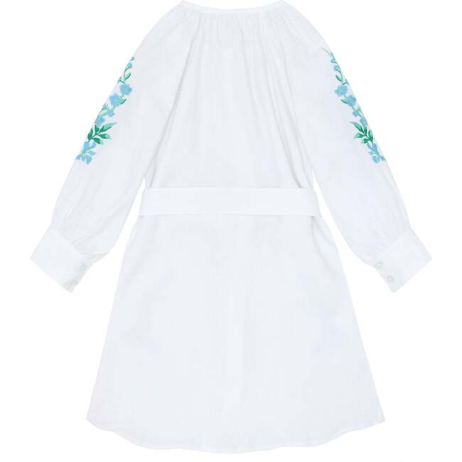 Minnow X Fanm Mon Women's Coconut Grove White Long Sleeve Dress - Dresses - 5