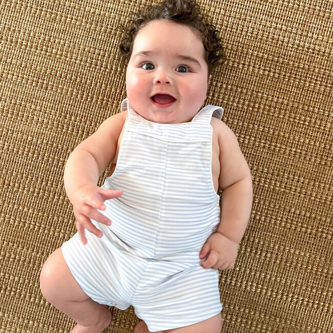 Boys Powder Blue Overall - Overalls - 4