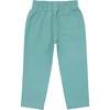 Boys Sea Blue Canvas Pant - Pants - 7