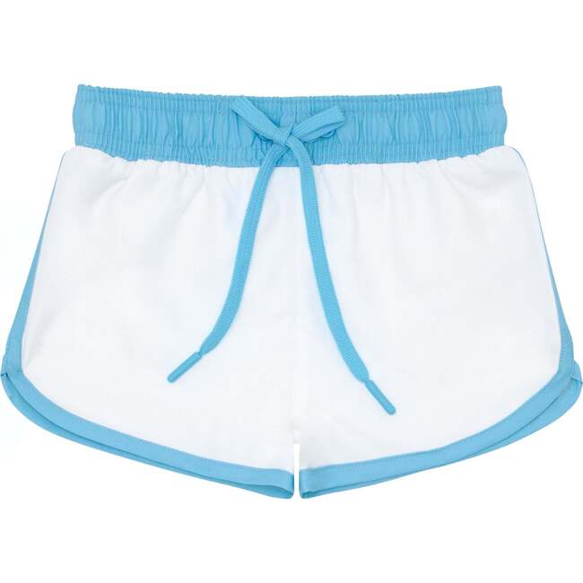 Minnow X Fanm Mon Boys Coconut Grove White Boardie - Swim Trunks - 1