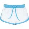 Minnow X Fanm Mon Boys Coconut Grove White Boardie - Swim Trunks - 1 - thumbnail