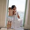 Minnow X Fanm Mon Boys Coconut Grove White Boardie - Swim Trunks - 2