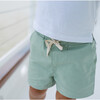 Boys Sea Marsh Green Canvas Short - Shorts - 3 - thumbnail