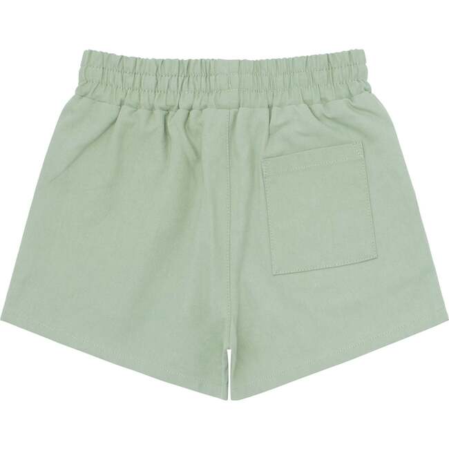Boys Sea Marsh Green Canvas Short - Shorts - 6