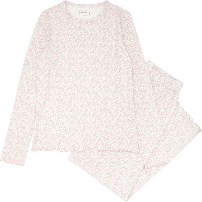 Women's Antique Floral Pima Pajamas Set