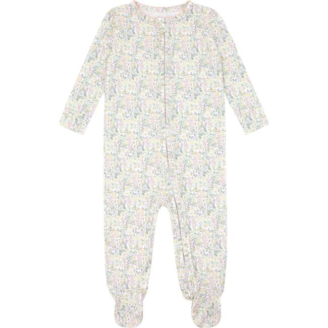 Wildflower Bouquet Pima Footie - Footie Pajamas - 1