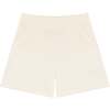 Women's Cream Knit Shorts - Shorts - 1 - thumbnail