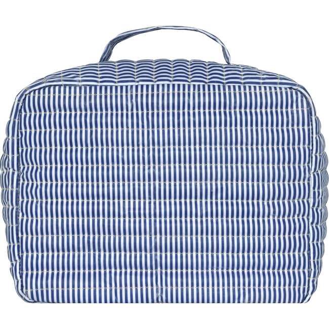 Navy Stripe Coated Lunchbox