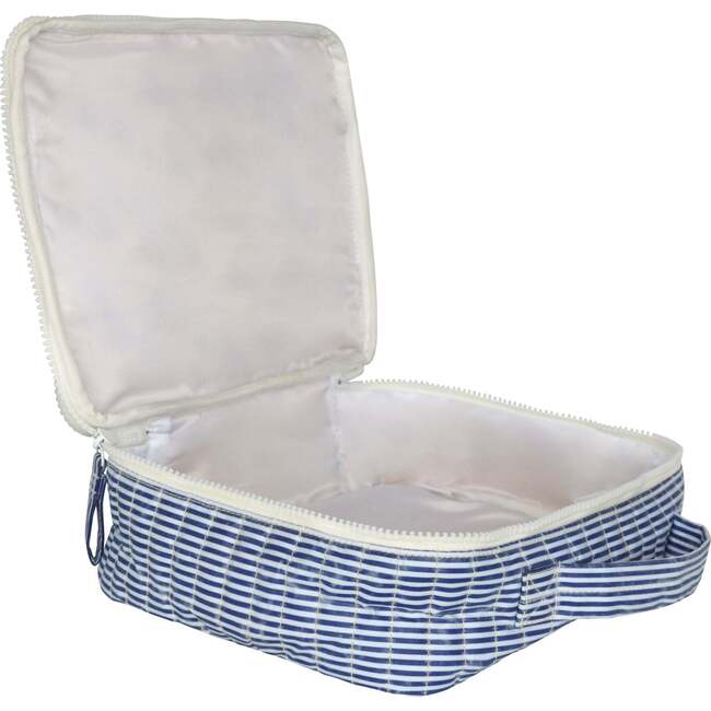 Navy Stripe Coated Lunchbox - Lunchbags - 3