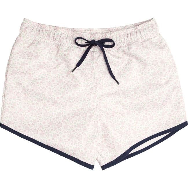 Antique Floral Boardies - Swim Trunks - 1