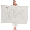 Mini + Mat, World Map - Playmats - 1 - thumbnail