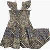 The Baby Ellie Nap Dress, Olive Equestrian Scarf - Dresses - 1 - thumbnail